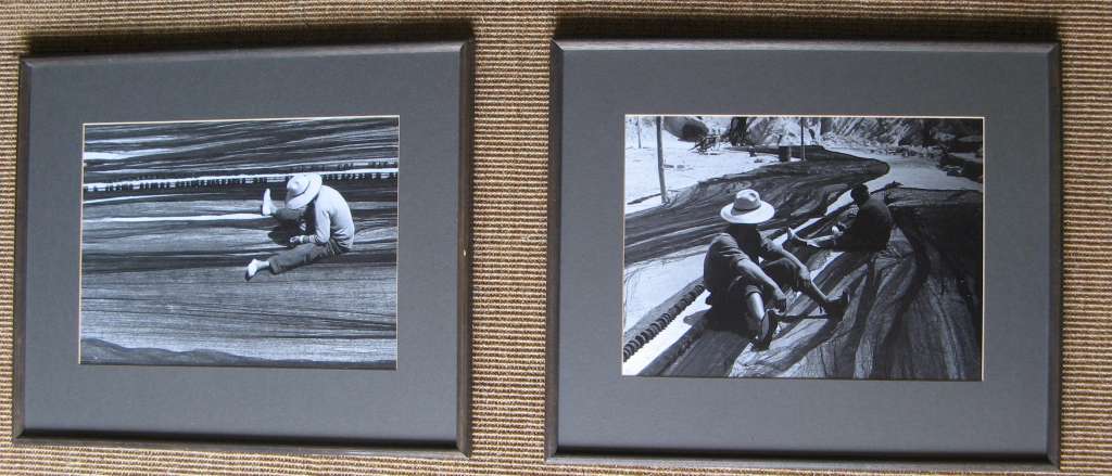 A Pair of framed photographs from the negatives by Crispin Eurich (1935-1976