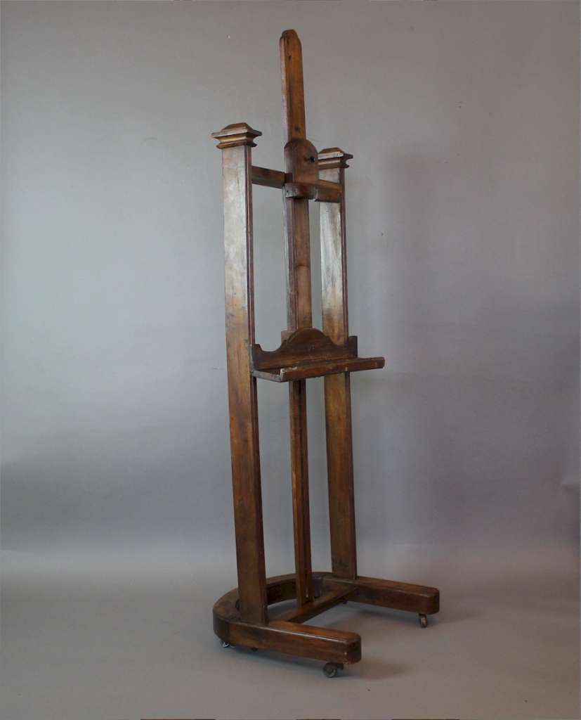 19th century artists easel by P.Berville