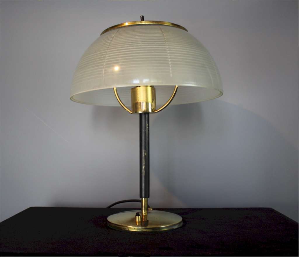 French mid-century table lamp
