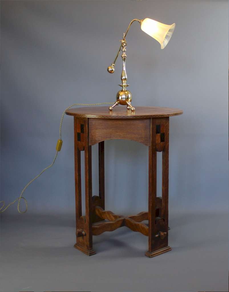 Wonderful arts and crafts table lamp