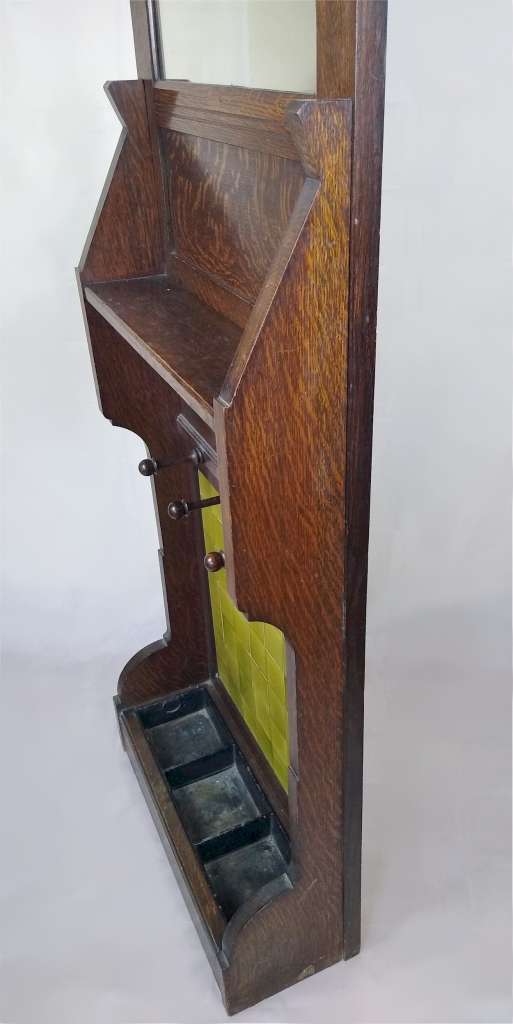 Arts and crafts hallstand by Liberty & Co
