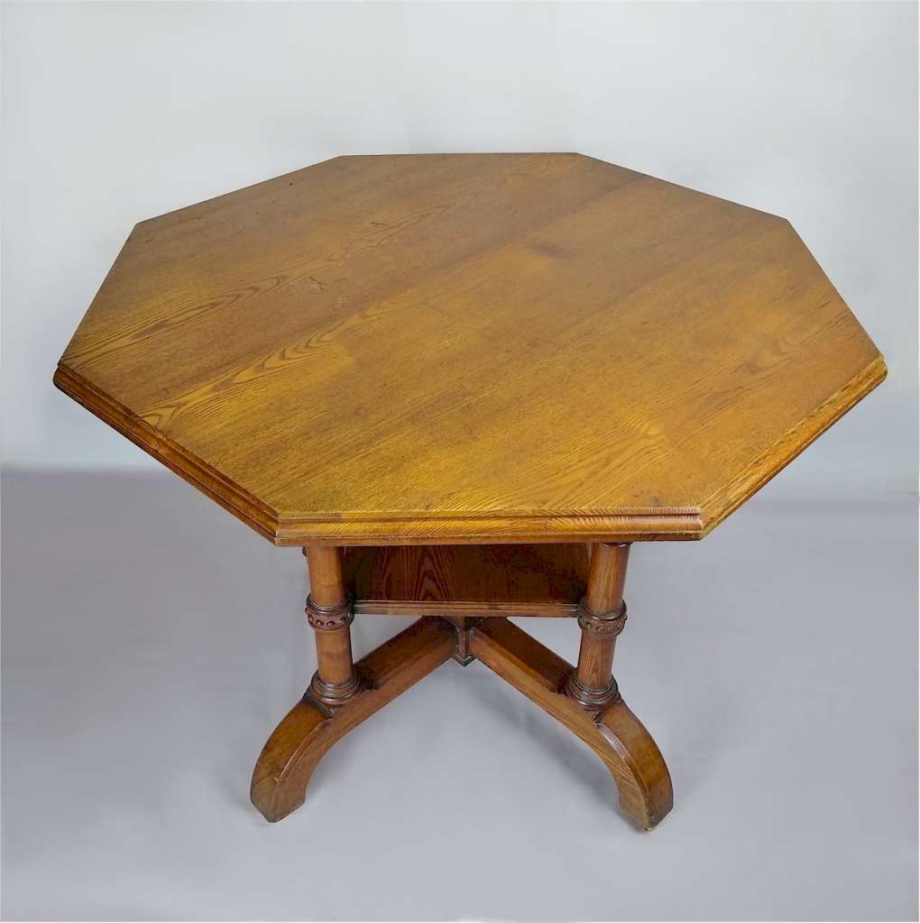 Howard & Sons centre table in golden ash