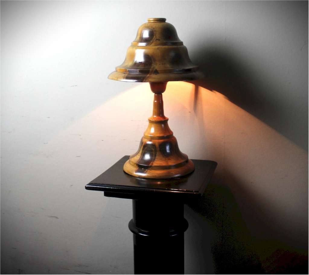 Mushroom lamp by Carlos Zipperer Sobr c1920's