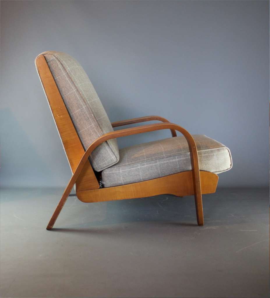 1940's bentply armchair Utility armchair.