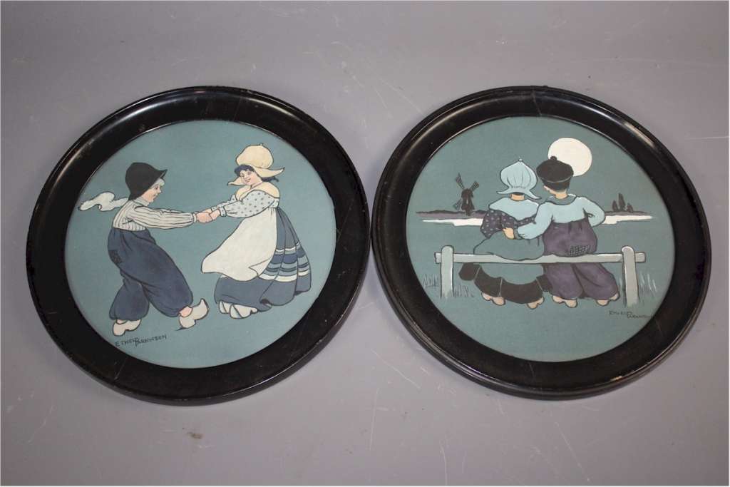 Ethel Parkinson pair of nursery prints c1910
