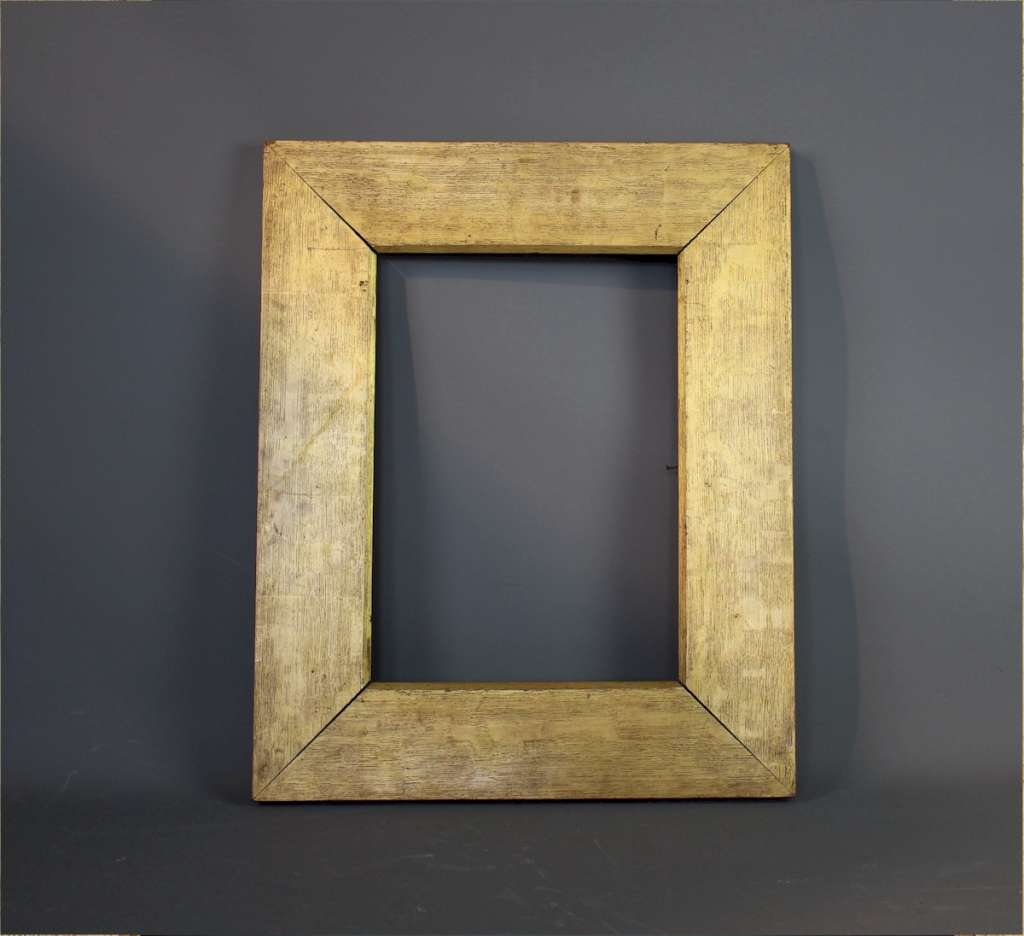 Victorian gilt oak frame
