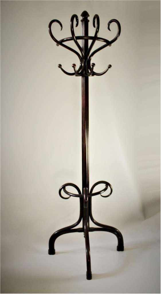 Half Round Bentwood hatrack probably by Thonet