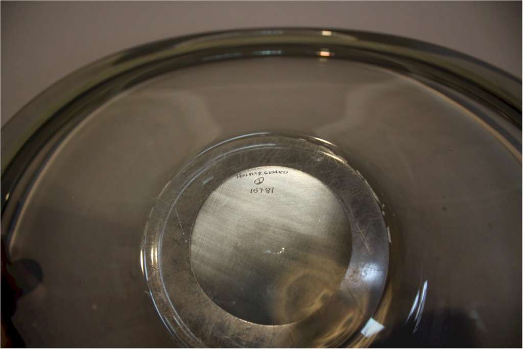 Holmegaard Selandia glass bowl by Per Lutken