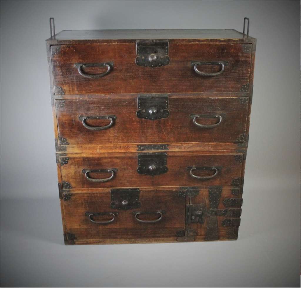 19th Century Japanese Tansu chest of drawers