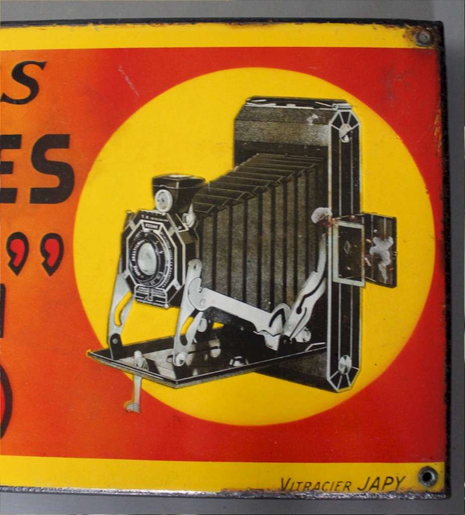 Kodak enamel advertising sign