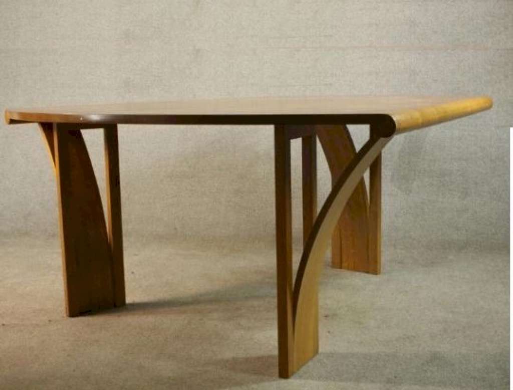 Dining table by Robert Williams for Pearl Dot Islington