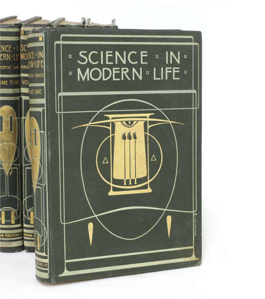Talwin Morris designed covers Science in Modern Life
