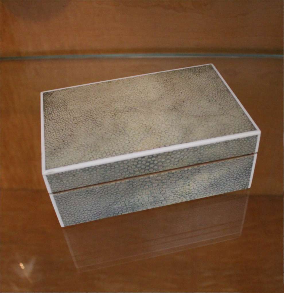 Art Deco shagreen box by JC Vickery