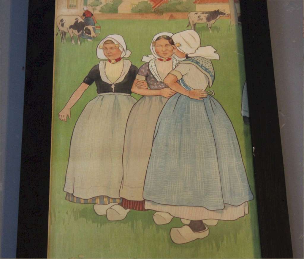 An arts and crafts nursery lithograph by H Cassiers
