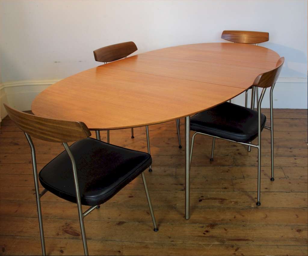 Sylvia Reid dining table and four chairs