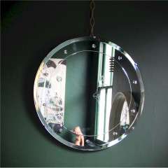Mid Century circular mirror