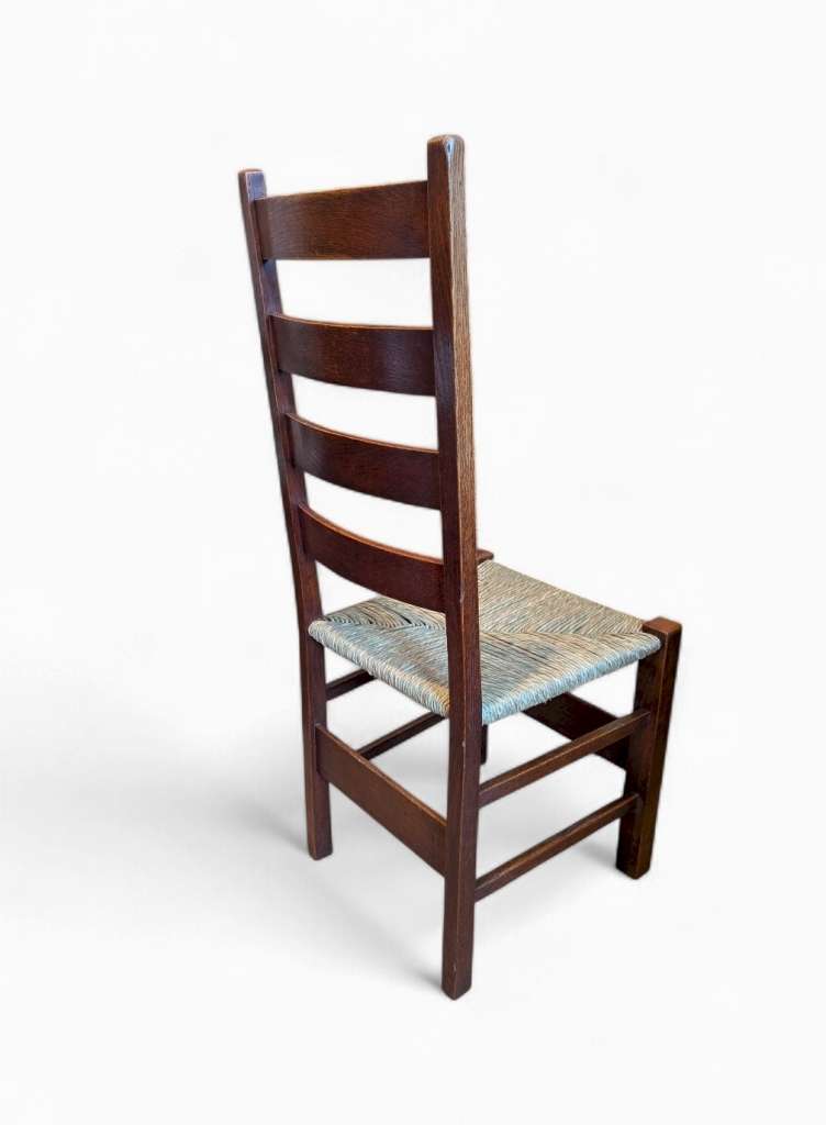Ambrose Heal 4 Letchworth chairs in oak