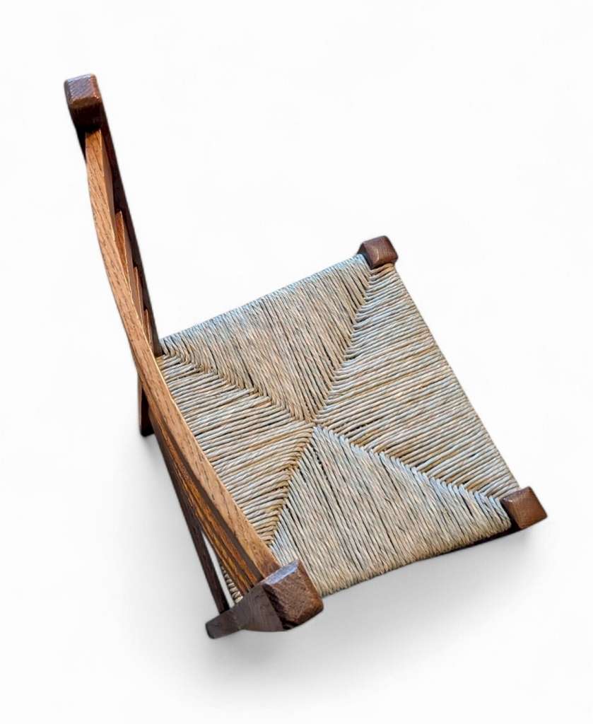 Ambrose Heal 4 Letchworth chairs in oak
