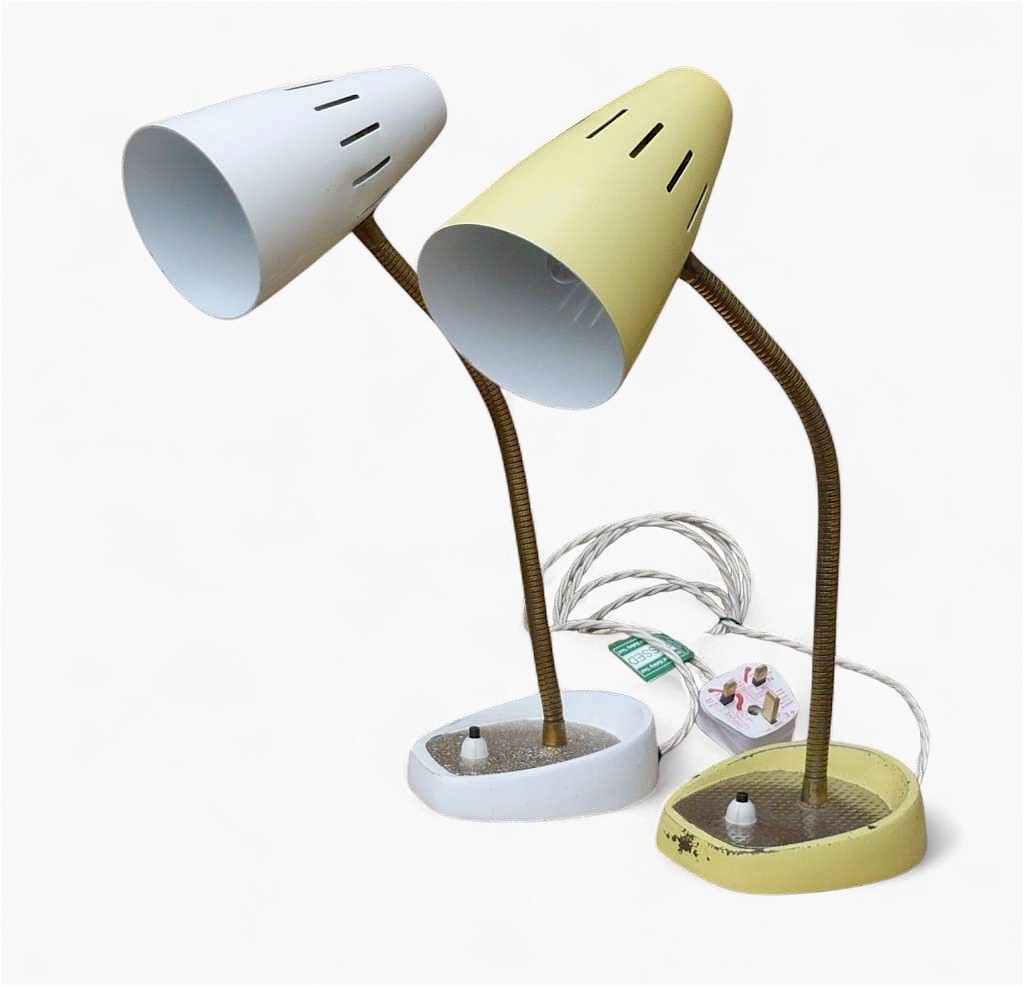 Near pair of Pifco table / wall / desk lights model 971