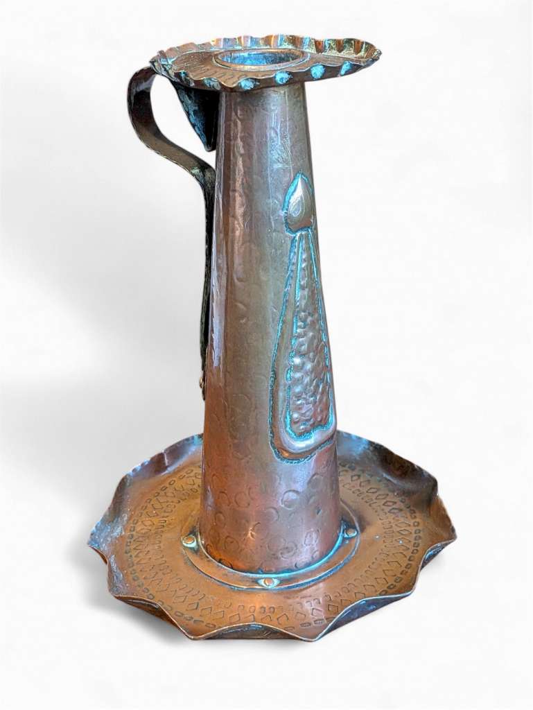 Arts and crafts candlestick Pool of Hayle