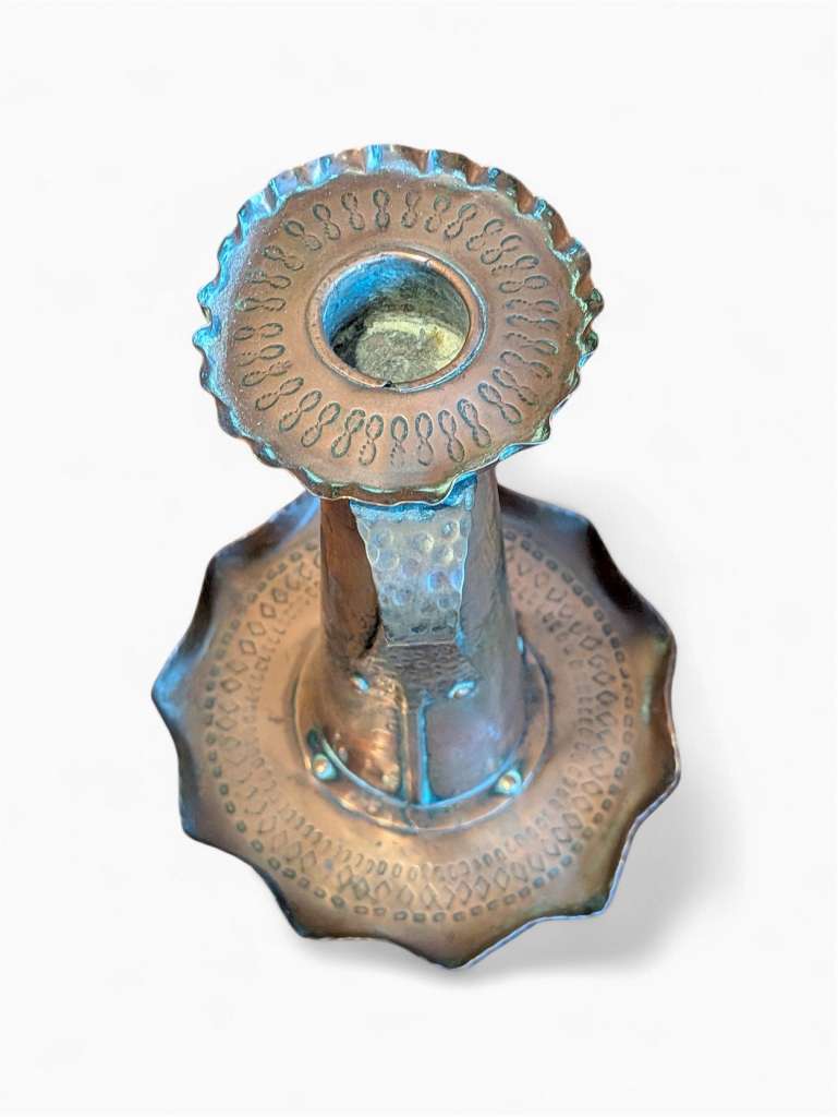 Arts and crafts candlestick Pool of Hayle