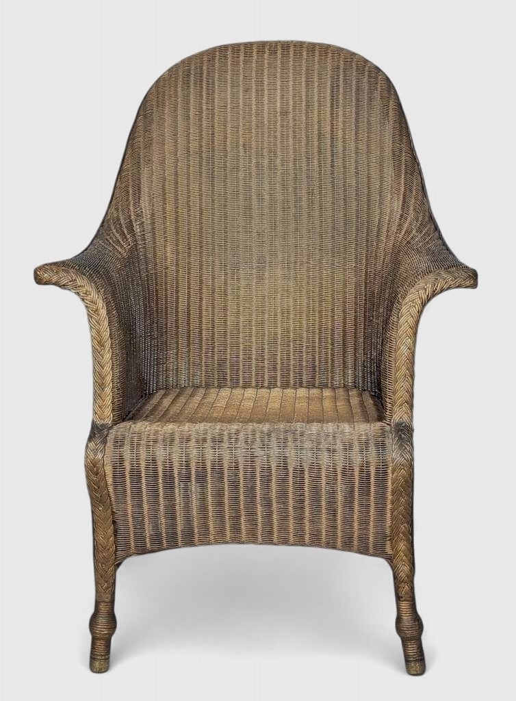 Large 1930's Lloyd Loom armchair