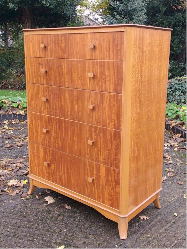 Heal & Son Mid Century chest in Peroba wood