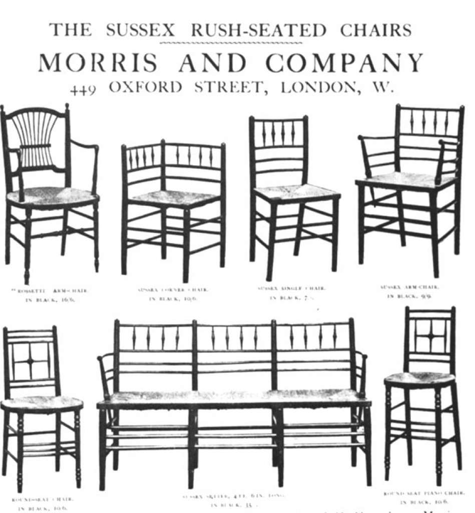 Morris & Co Sussex chair