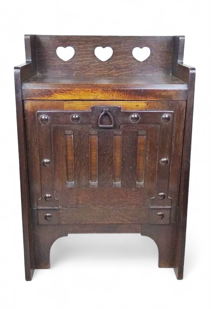 Liberty & co coal/log box iron strap hinges