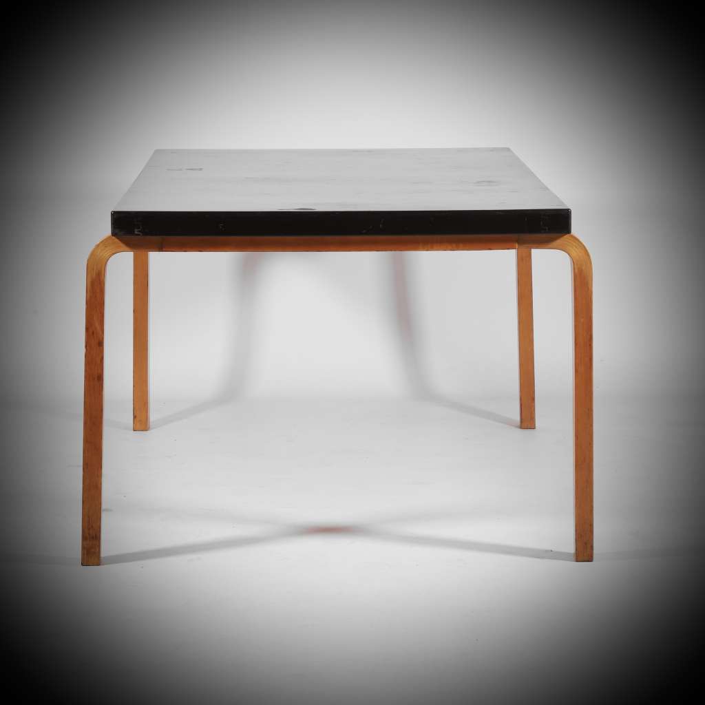Alvar Aalto Model 83 Birch Dining Table, for Bowman Bros