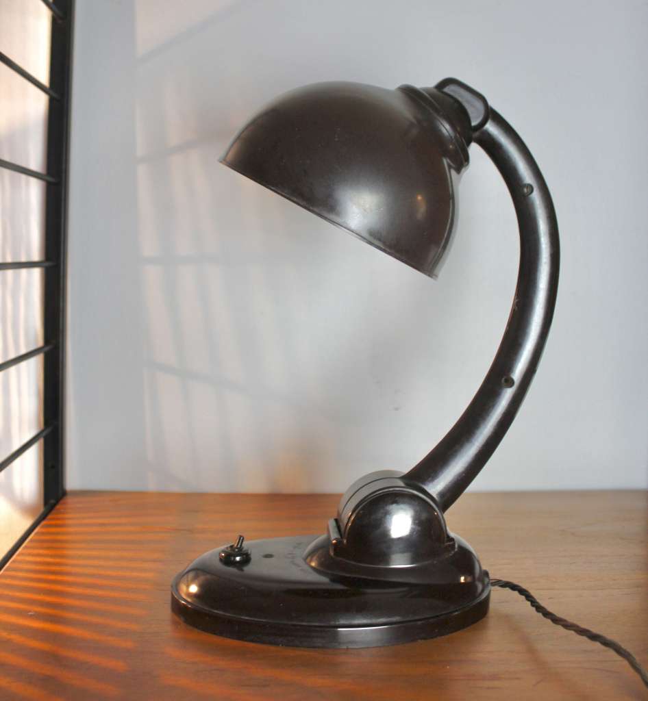 Desk lamp designed by Erik Kirkman Cole in the 1930s
