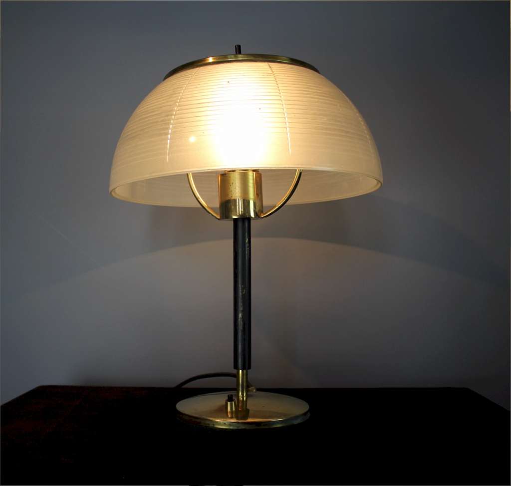 French mid-century table lamp