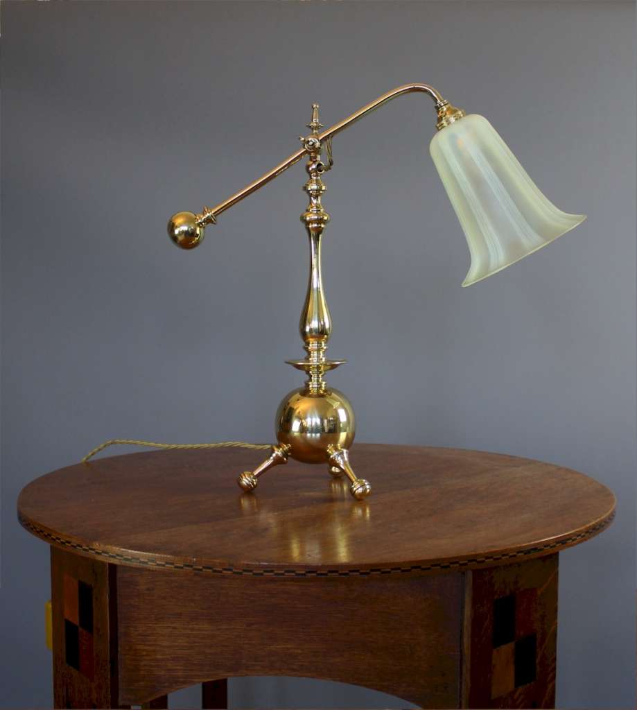 Wonderful arts and crafts table lamp