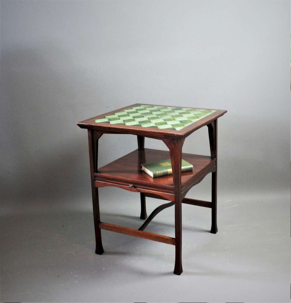Shapland & Petter arts and crafts tiled top table