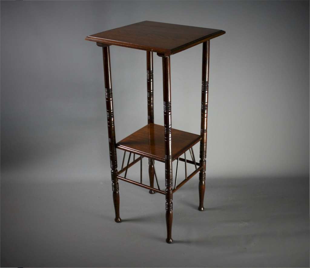 Aesthetic Movement tall table after E.W Godwin