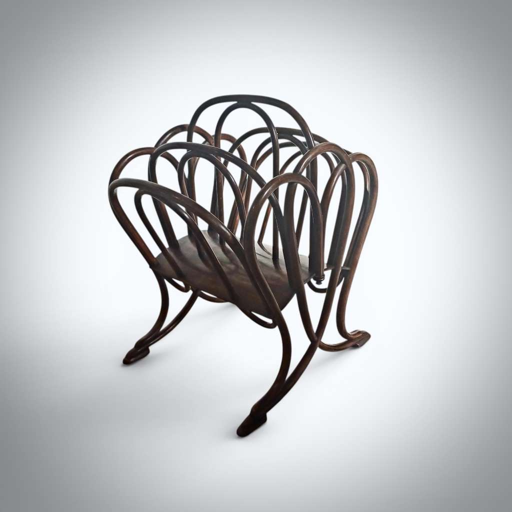 Bentwood Magazine Rack No. 1 from Thonet