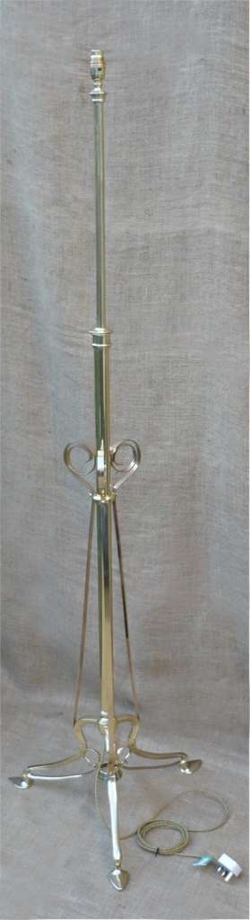  Arts and crafts adjustable standard lamp