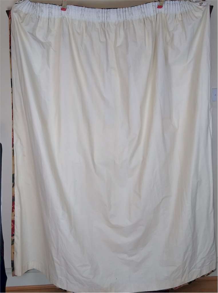 Pair of 1950's country cottage style curtains