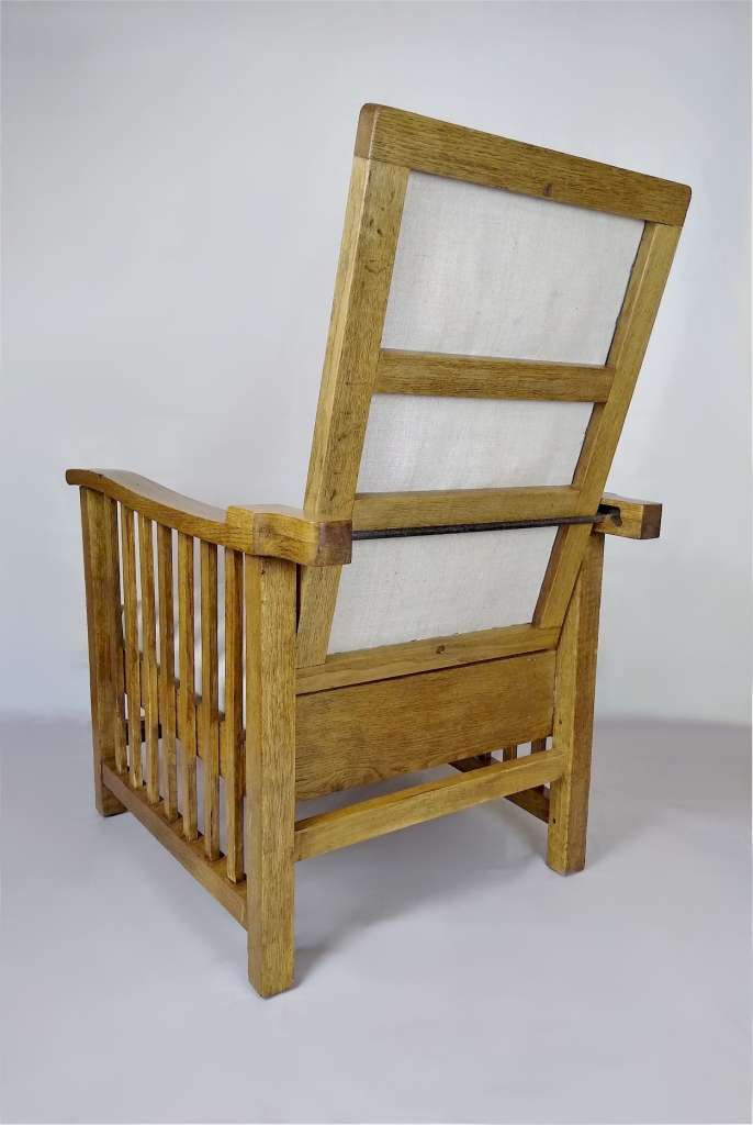 Cotswold School Adjustable Armchair In Pale Oak
