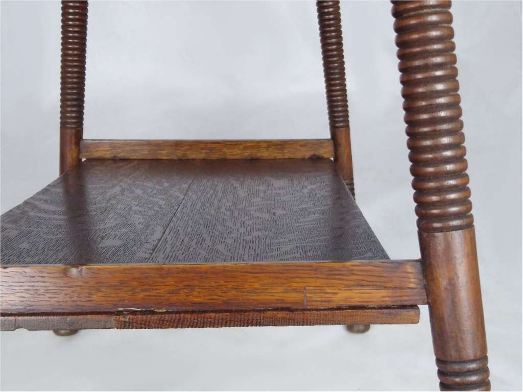 Liberty & Co side table in quarter sawn oak