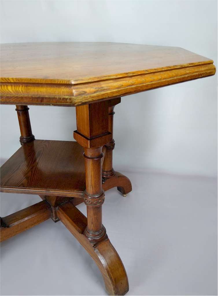 Howard & Sons centre table in golden ash