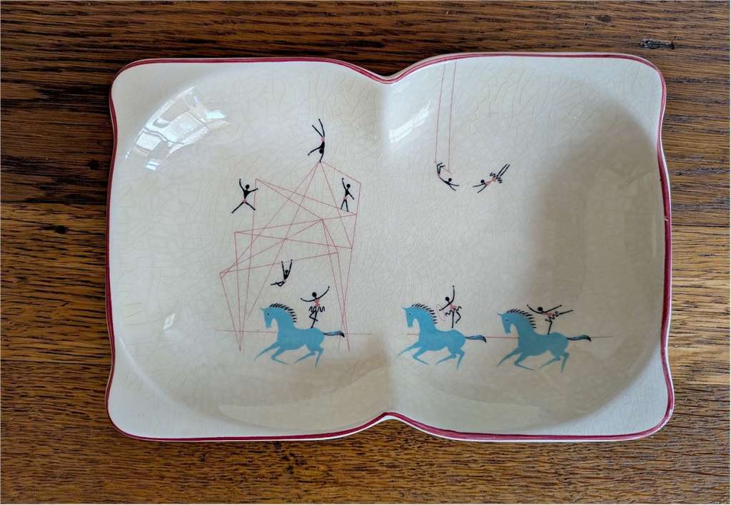 Beswick 'Circus' hors d'oeuvres set