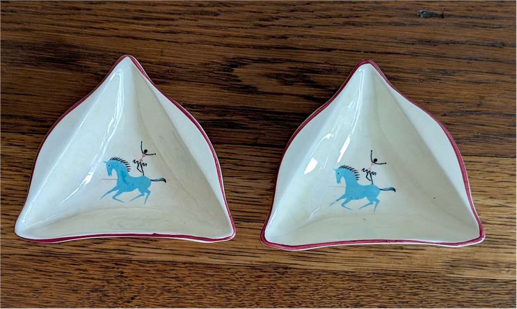 Beswick 'Circus' hors d'oeuvres set