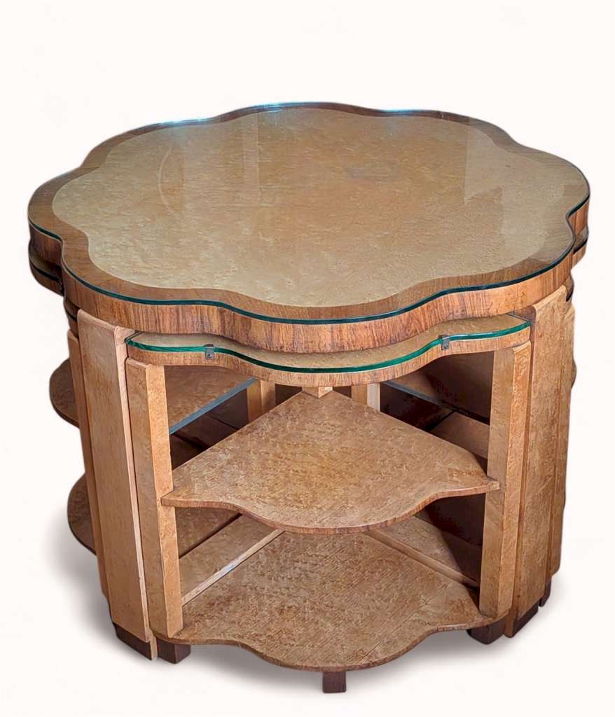 Art deco birds eye maple quintetto Epstein