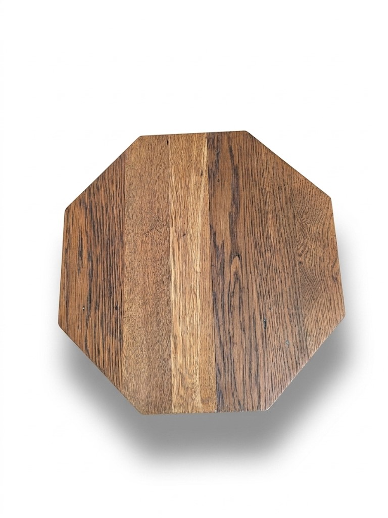 Classic arts and crafts side table in oak