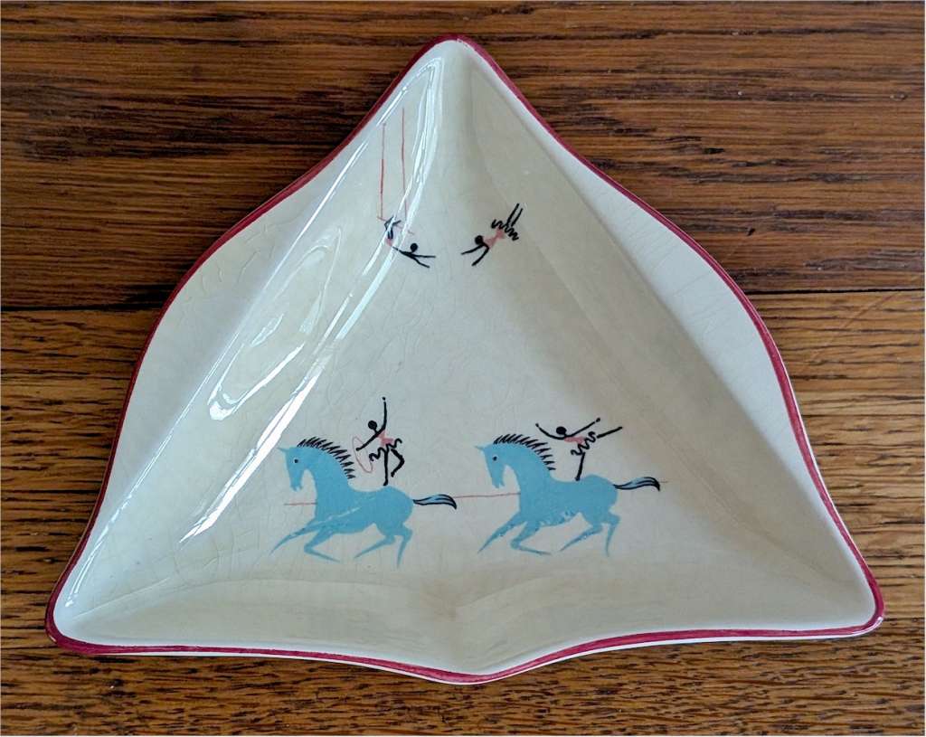 Beswick 'Circus' hors d'oeuvres set