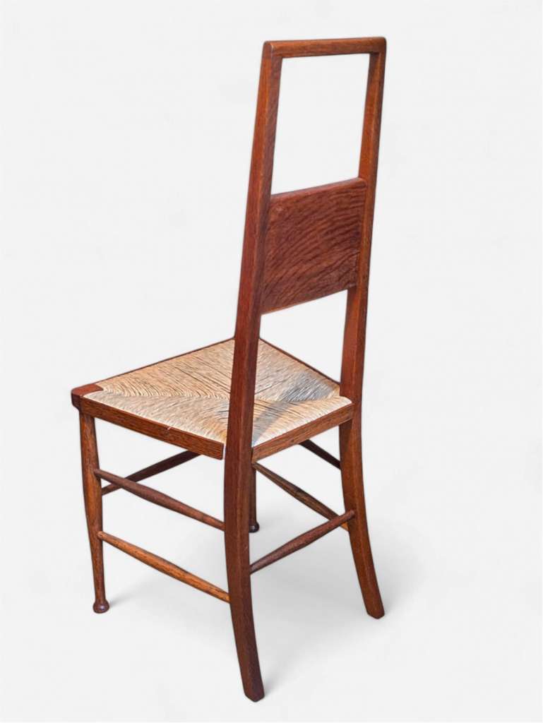 Arts and crafts Scottish School high back chair