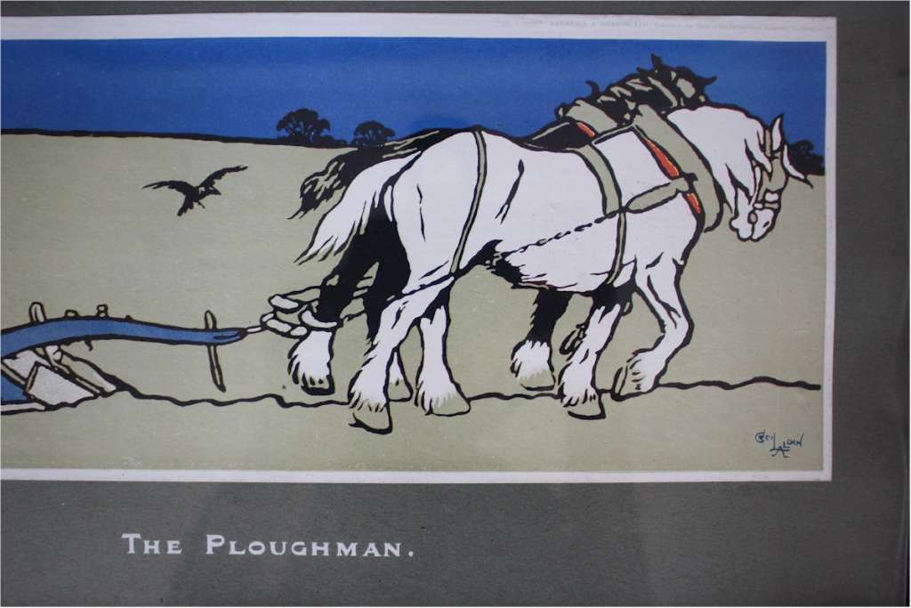 Cecil Aldin for Lawrence & Jellicoe The Ploughman