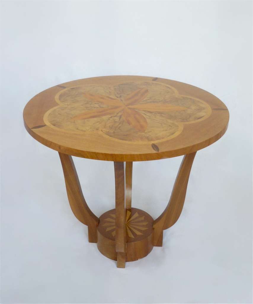 Occasional table in the art deco style