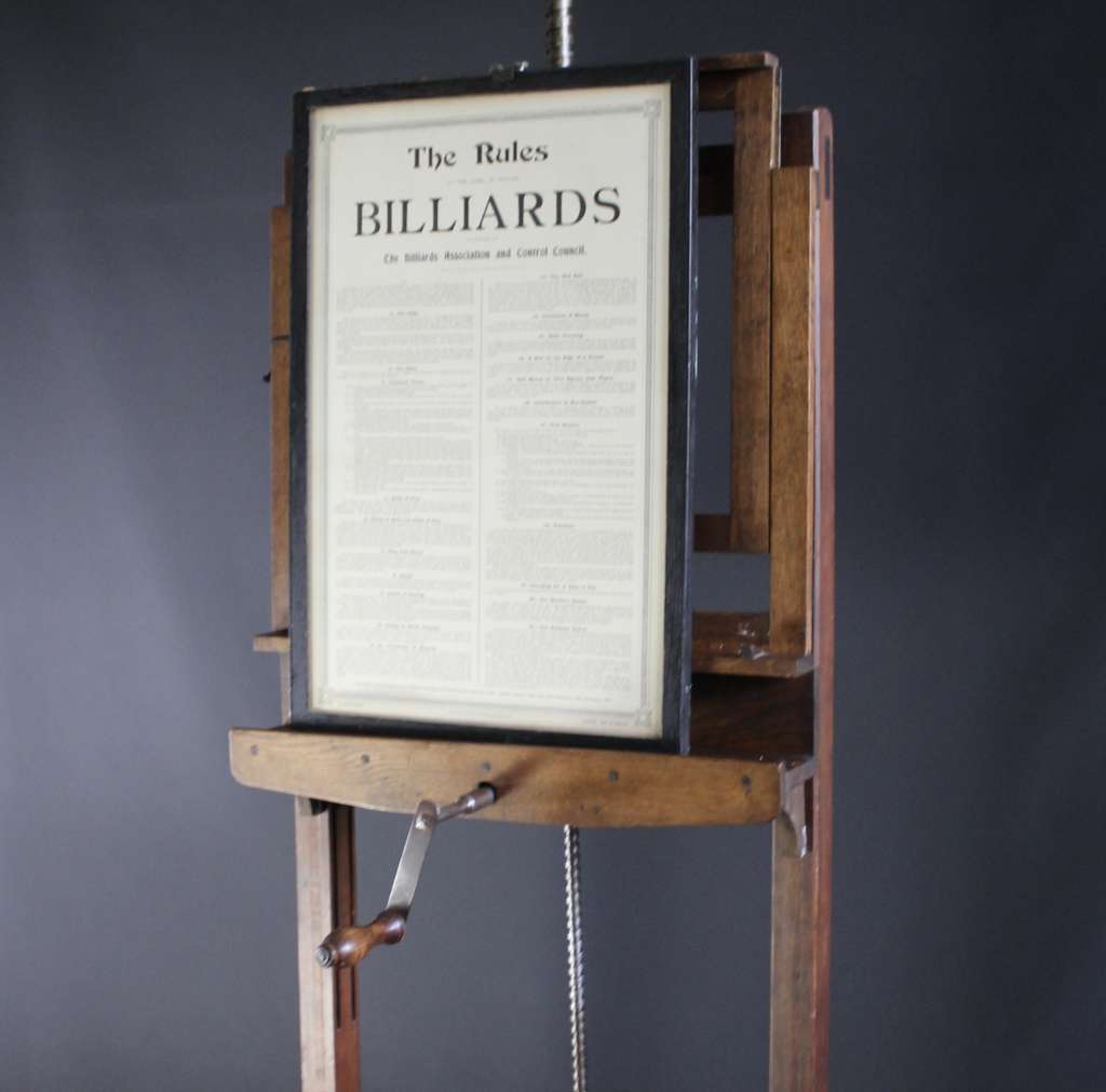 Rules of Billiards